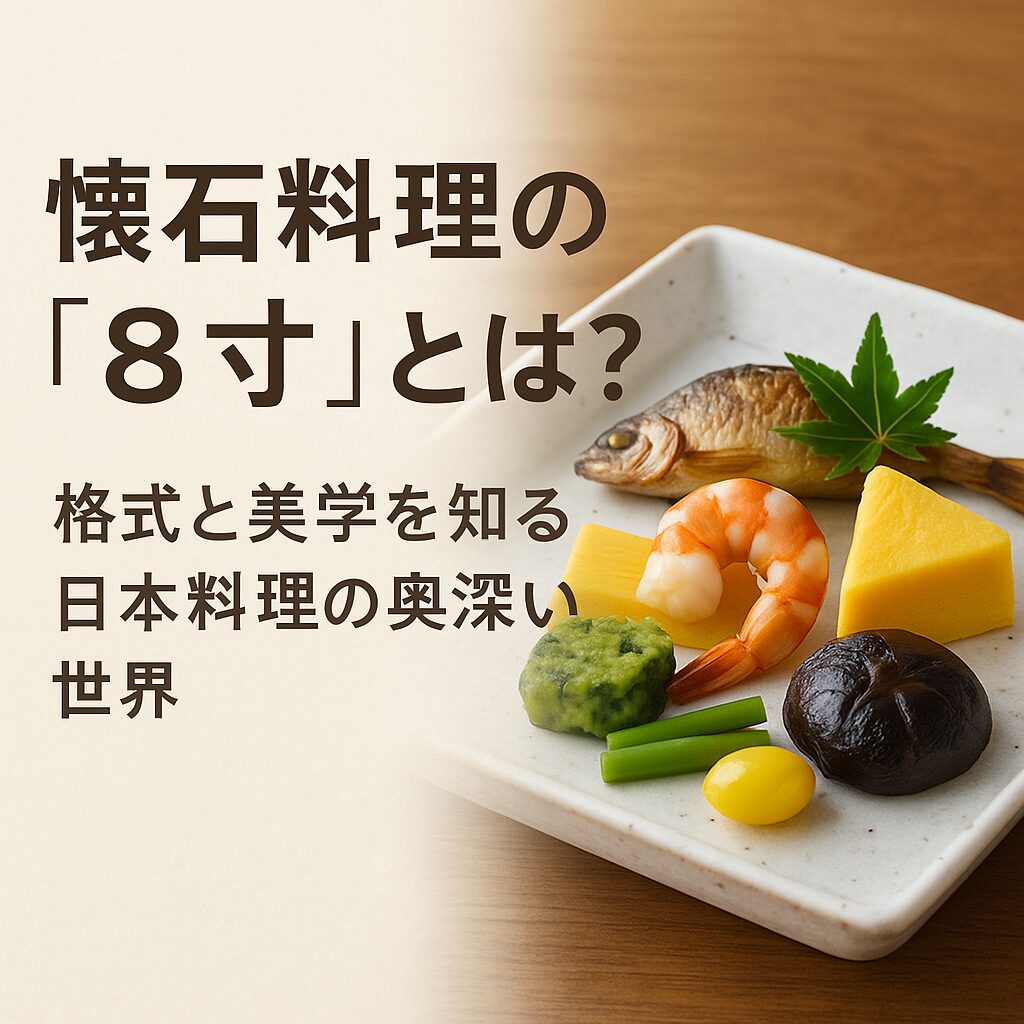 懐石料理の「8寸」とは？意味・役割・盛り付けの美学を徹底解説 | chappie001