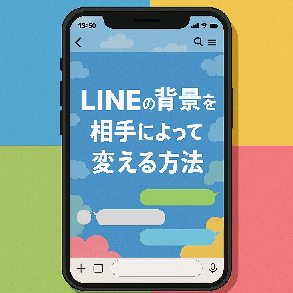 LINEの背景を相手ごとに変える方法|トークごとに個性を出す完全ガイド | chappie001